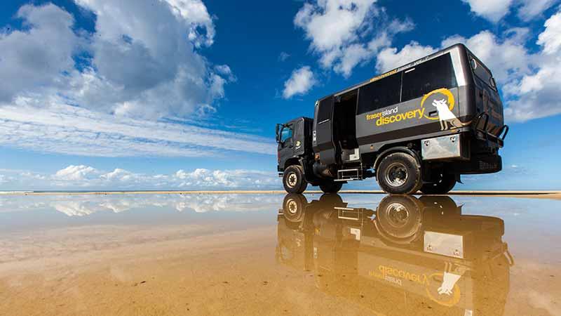 Experience K’gari's (Fraser Island's) natural wonders in one of our purpose built 4WD “Warrior’s”, departing Noosa and Rainbow Beach.